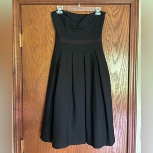 Theory Black Strapless Dress (Bergdorf Goodman) – Size 6